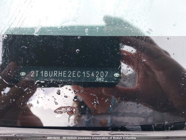 Toyota 2zr-fe 2014 2T1BURHE2EC154207 Image 20