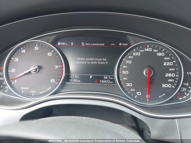 2016 Audi A6 მანქანა იყიდება აუქციონზე, vin: WAUHFAFCXGN050830, აუქციონის ნომერი: 40021789
