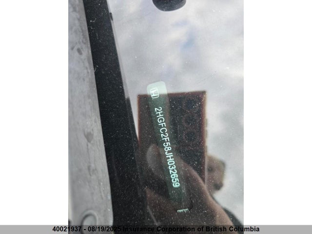 Honda k20c2 2018 2HGFC2F58JH032659 Image 4