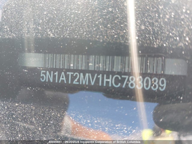 5N1AT2MV1HC783039 Nissan 2017