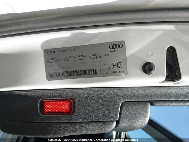 Audi 2018 2018 WAUBNCF57JA075530 Image 9