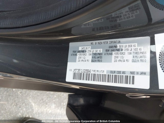 JM3TCBEY2J0205648 Mazda py turbo