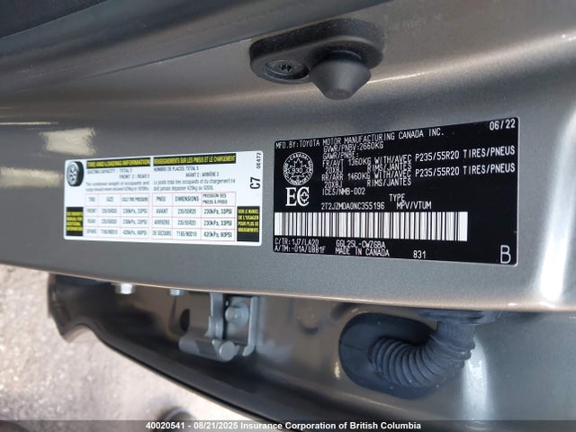 2T2JZMDA0NC355196 Lexus 2gr-fks