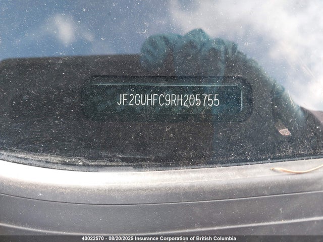 JF2GUHFC9RH205755 Subaru na