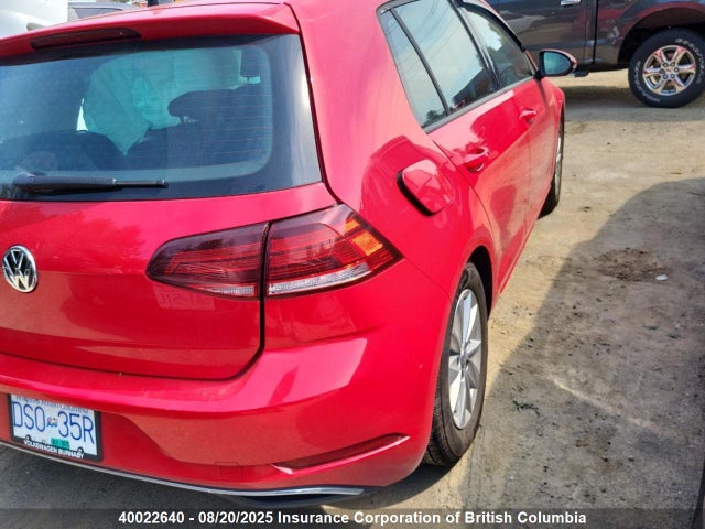 3VWG57AU1KM028493 Volkswagen Golf