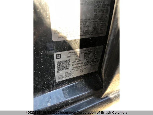 1GTR9CED6LZ124686 GMC l84 - di, dfm, alum, gen 5, var 2