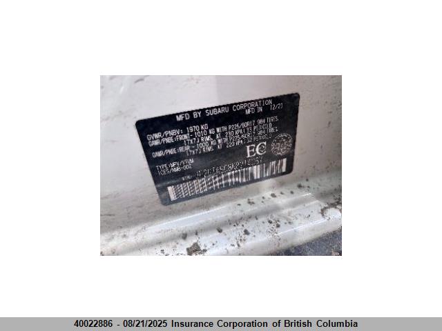 JF2GTABC8N8214067 Subaru na