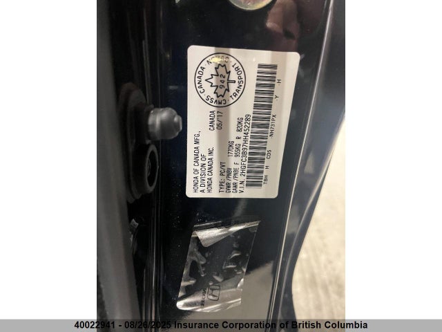 Honda l15b7 2017 2HGFC3B97HH452289 Image 7