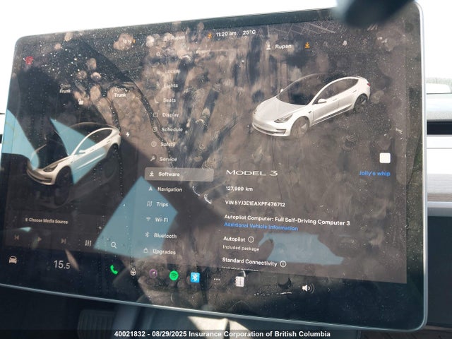 5YJ3E1EAXPF476712 Tesla 2023