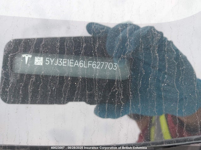 5YJ3E1EA6LF627703 Tesla MODEL 3