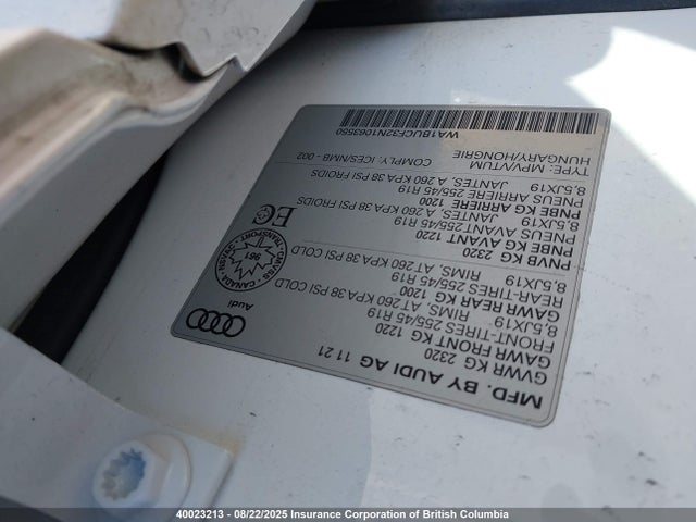 Audi 40 tfsi 2022 WA1BUCF32N1063550 Image 9