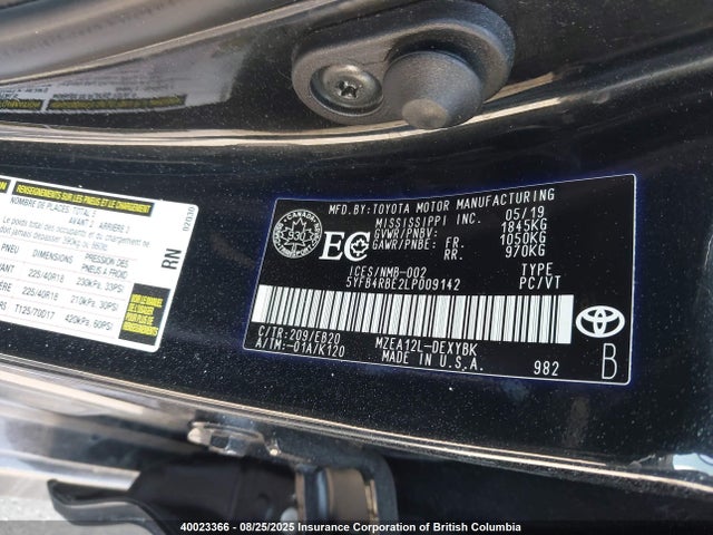Toyota m20-fks 2020 5YFB4RBE2LP009142 Image 9