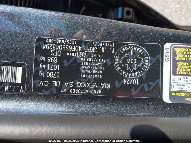 KIA k4 2025 3KPFU4DE6SE043294 Image 9