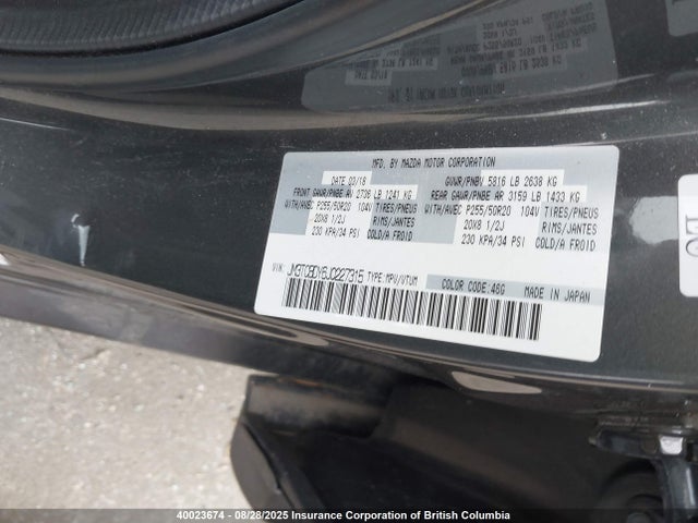 Mazda py turbo 2018 JM3TCBDY6J0227315 Image 9