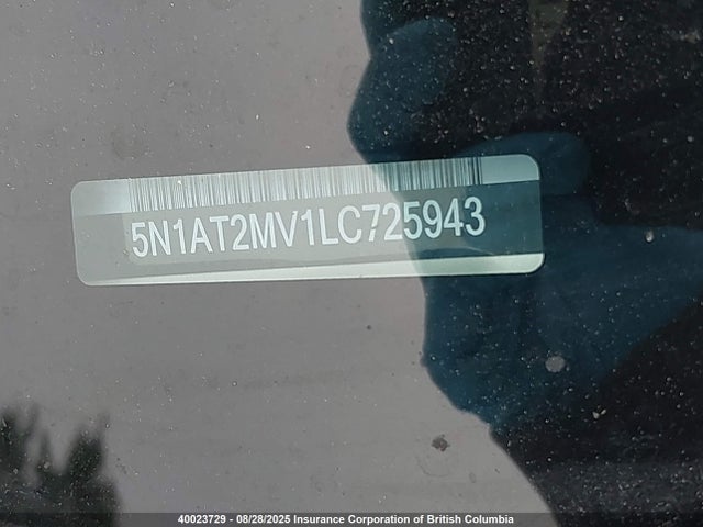 5N1AT2MV1LC725943 Nissan Rogue