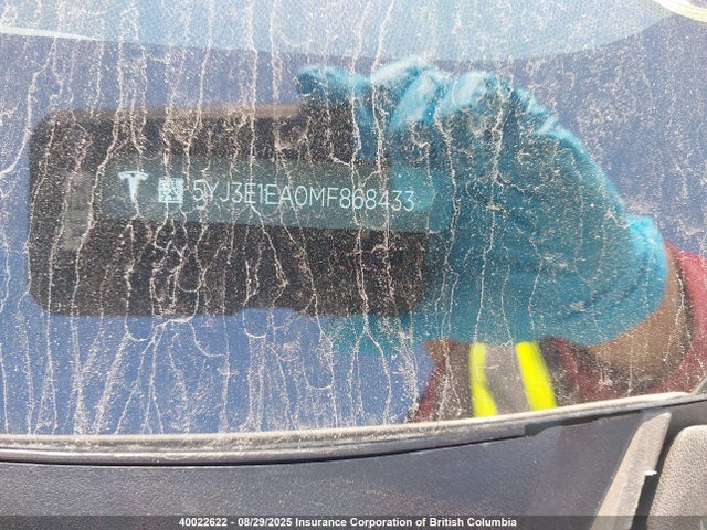 5YJ3E1EA0MF868433 Tesla MODEL 3