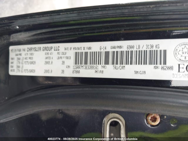 RAM 1500 2014 1C6RR7MT3ES399161 Image 18