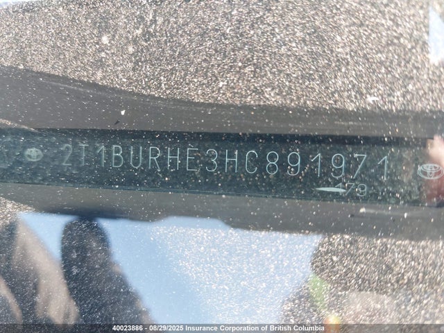 2T1BURHE3HC891971 Toyota 2zr-fe