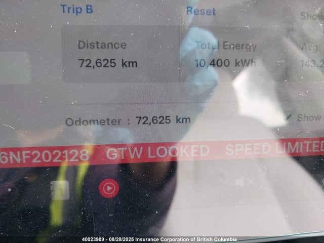 5YJ3E1EA6NF202128 Tesla MODEL 3
