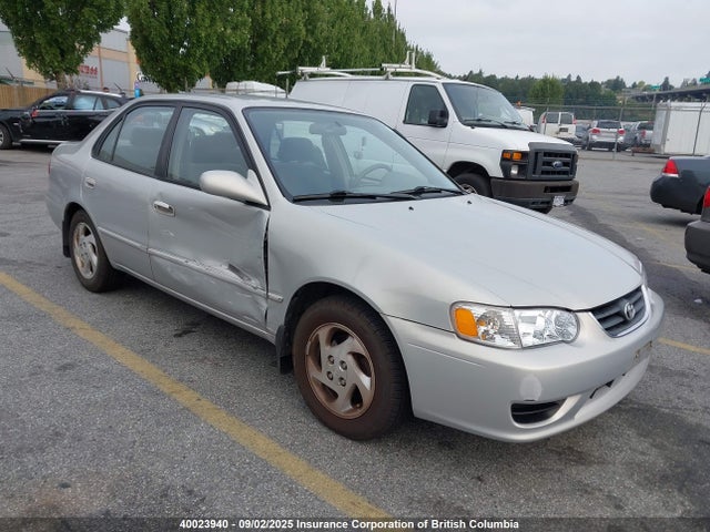 2001 Toyota Corolla Ce/le/s მანქანა იყიდება აუქციონზე, vin: 2T1BR12E71C827045, აუქციონის ნომერი: 40023940