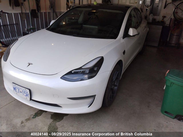 Tesla MODEL 3 2021 5YJ3E1EA5MF985215 Image 2
