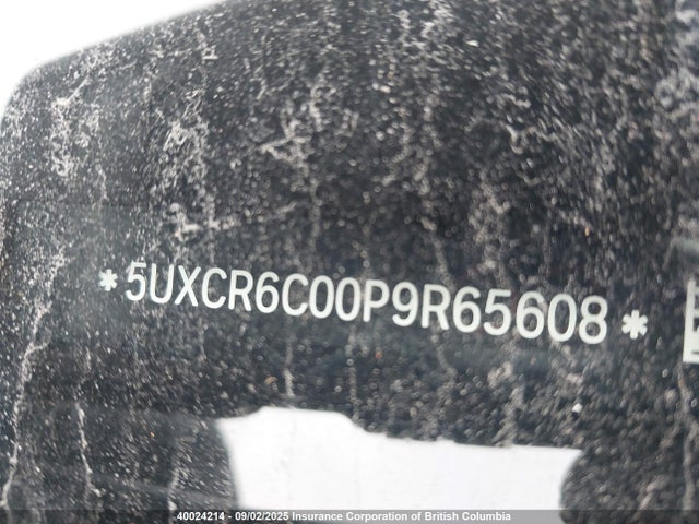 5UXCR6C00P9R65608 BMW X5