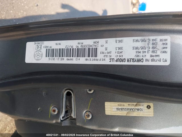 Jeep Compass 2014 1C4NJCAA5ED539760 Image 9