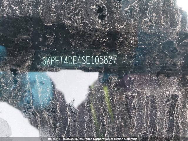 3KPFT4DE4SE105827 KIA k4