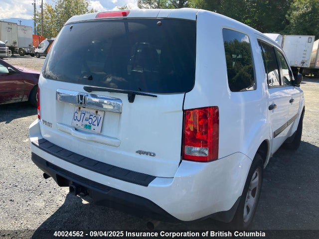 Продажа на аукционе авто 2013 Honda Pilot, vin: 5FNYF4H20DB079336, номер лота: 40024562
