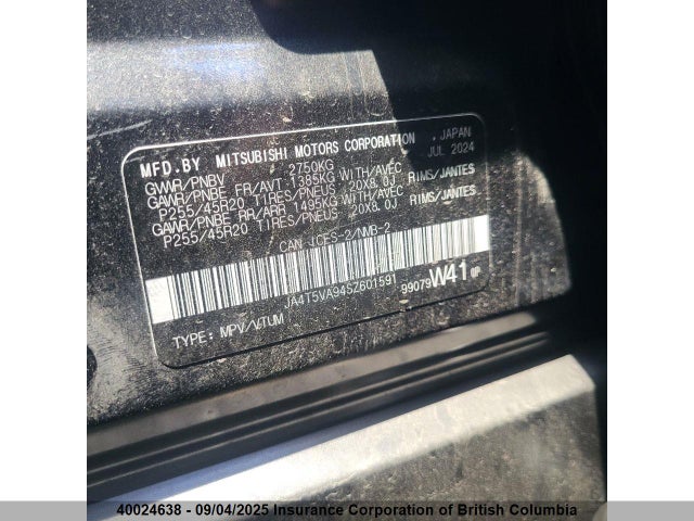 Mitsubishi Outlander 2025 JA4T5VA94SZ601591 Image 13