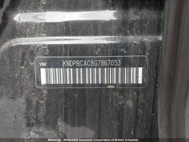 KIA dohc gdi theta ii 2016 KNDPBCAC8G7867053 Image 9