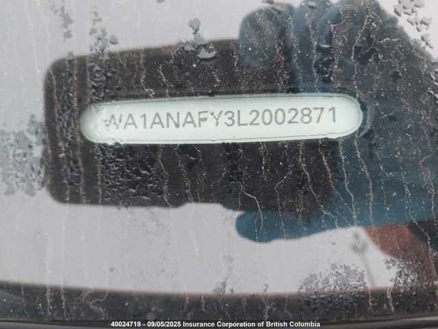 WA1ANAFY3L2002871 Audi Q5