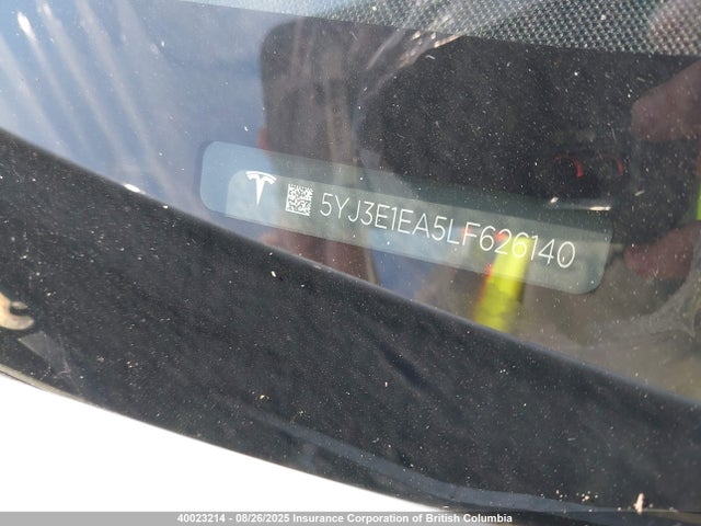 5YJ3E1EA5LF626140 Tesla MODEL 3