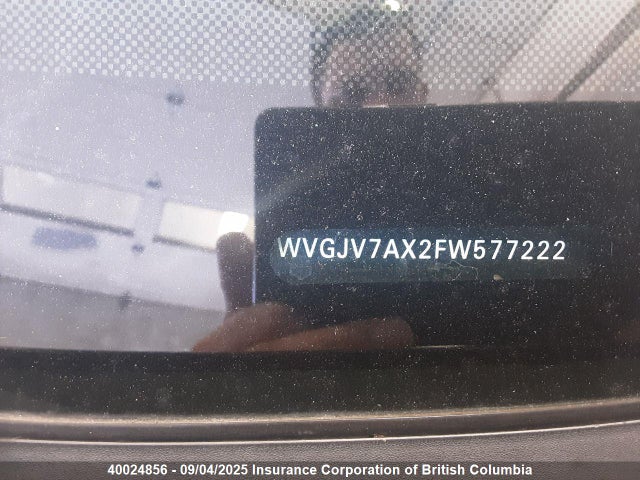 WVGJV7AX2FW577222 Volkswagen Tiguan