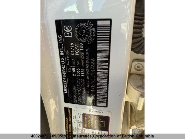 Mercedes-Benz 2016 2016 55SWF4KB1GU137666 Image 11