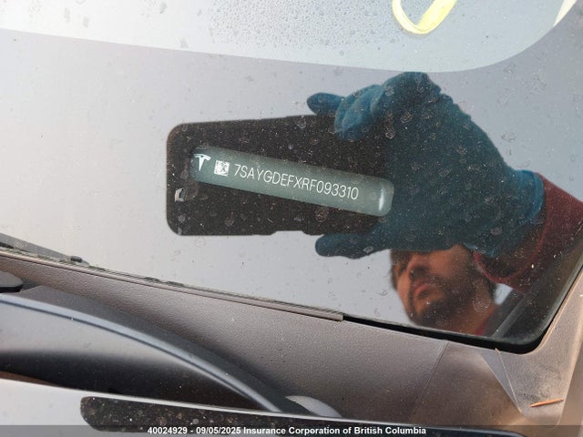 7SAYGDEFXRF093310 Tesla Model Y
