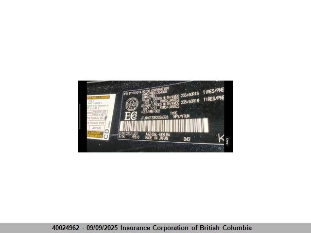 JTJHKCFZ0R2026326 Lexus a25a-fxs, 5nm+4nm