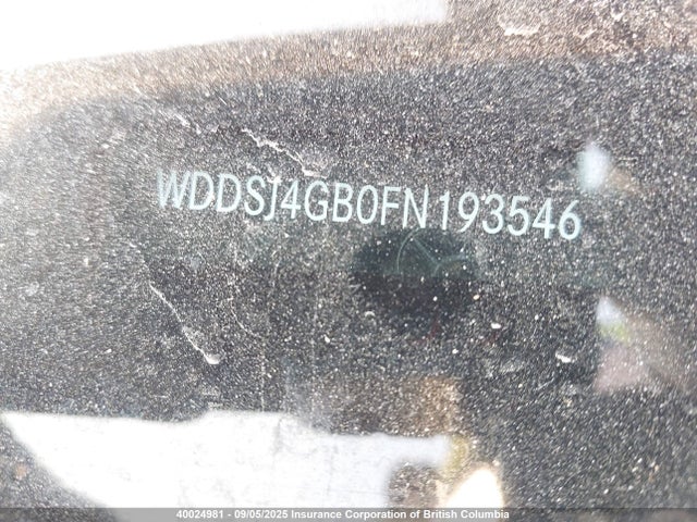 WDDSJ4GB0FN193546 Mercedes-Benz CLA-Class