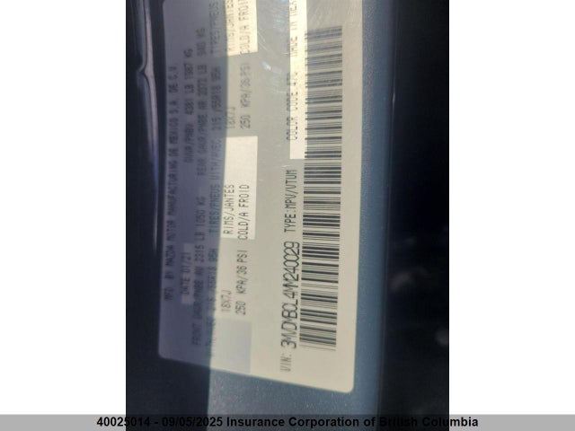 3MVDMBCL4MM240029 Mazda py
