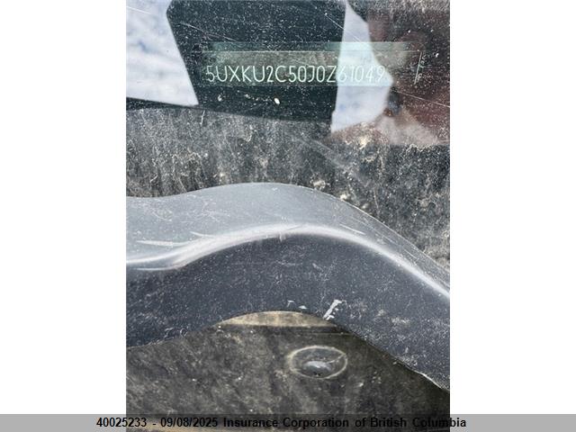 5UXKU2C50J0Z61049 BMW X6
