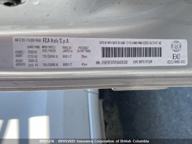 RAM 2015 2015 ZFBERFDT1F6A08381 Image 5
