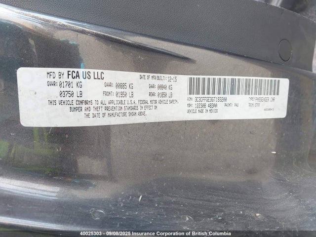 Fiat 2016 2016 3C3CFFGE3GT193200 Image 9