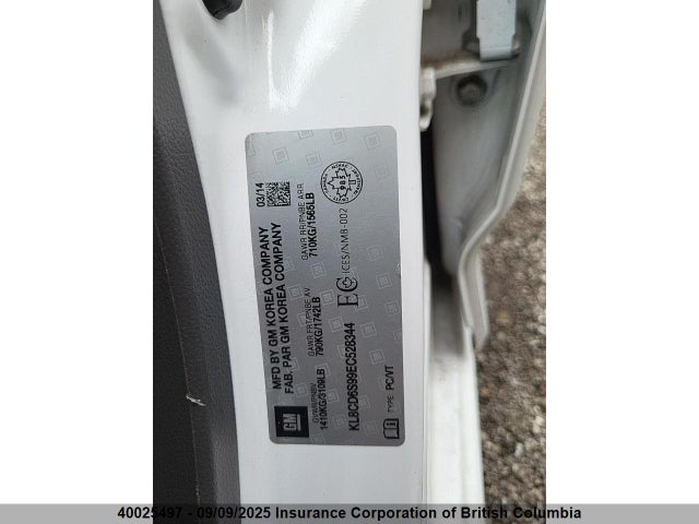 Chevrolet ll0 2014 KL8CD6S99EC528344 Image 4