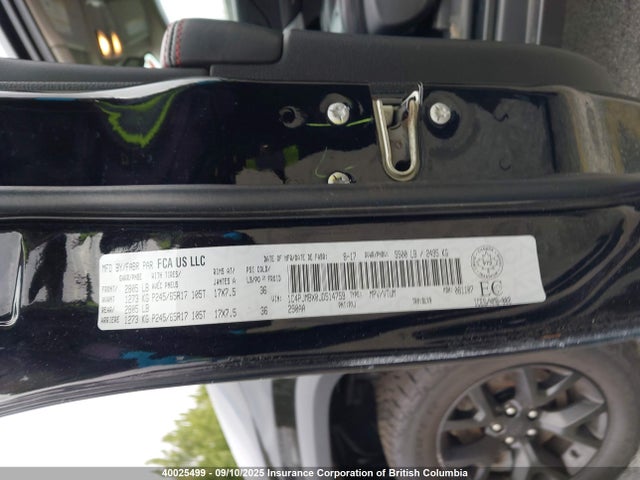 1C4PJMBX0JD514759 Jeep 2018
