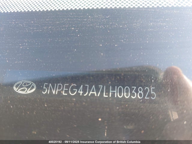 5NPEG4JA7LH003825 Hyundai gdi theta iii