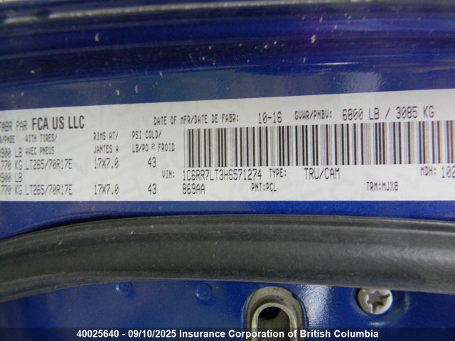 RAM 1500 2017 1C6RR7LT3HS571274 Image 34