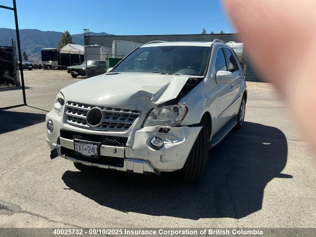 40025732 :رقم المزاد ، 4JGBB7CBXAA597111 vin ، 2010 Mercedes-benz Ml 550 4matic مزاد بيع
