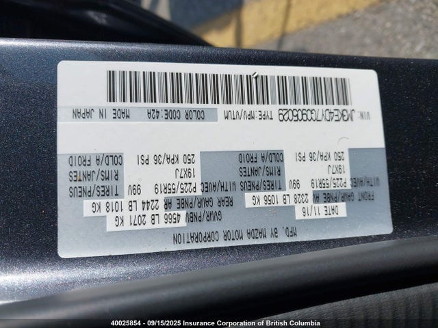 JM3KE4DY7G0905029 Mazda py