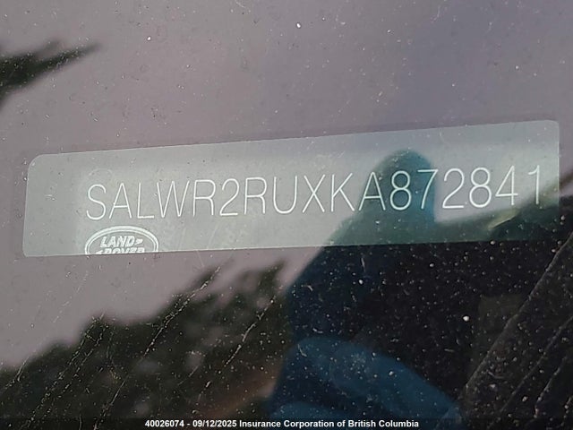 SALWR2RUXKA872841 Land Rover aj20p6