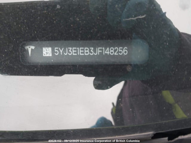 5YJ3E1EB3JF148256 Tesla MODEL 3
